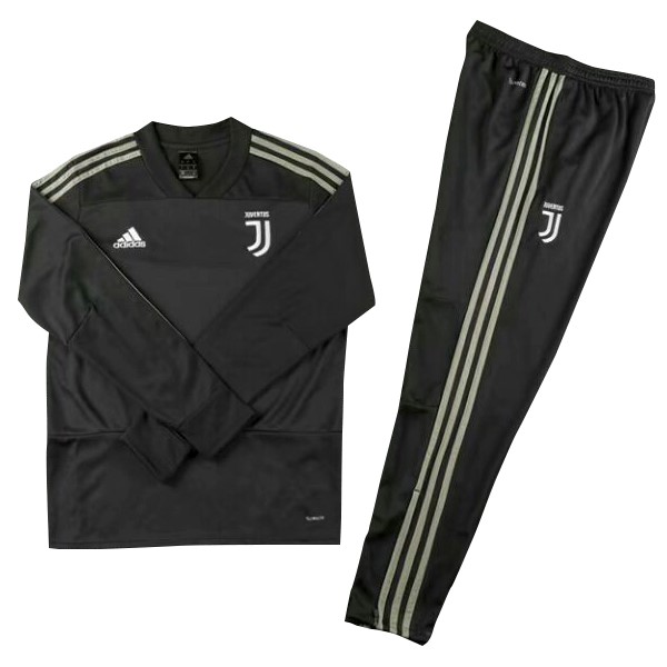 Chandal del Niño Juventus 2018-2019 Negro Gris